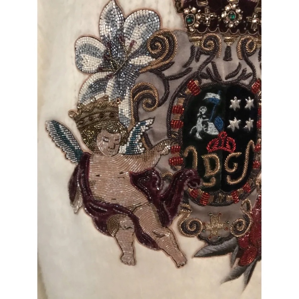 Dolce Gabbana Cashmere Embellished Turtleneck L - Picture 3 of 6